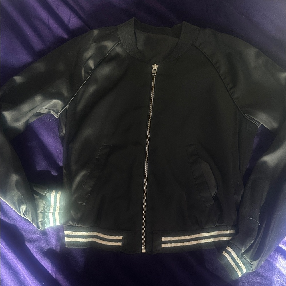 Hollister Black Track Jacket